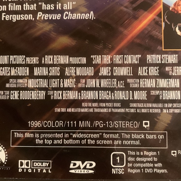 Star Trek First Contact DVD - Picture 5 of 5